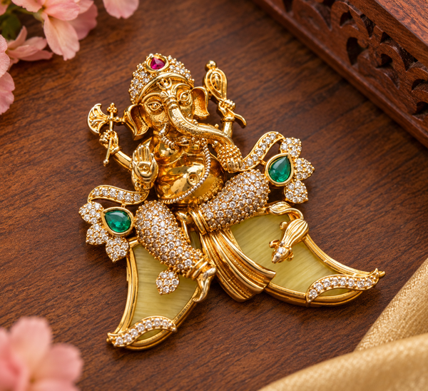 Vighnaharta Ganesha Pendant