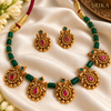 Emerald Pushkara Mala