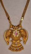 Royal Gandaberunda Long Necklace Set