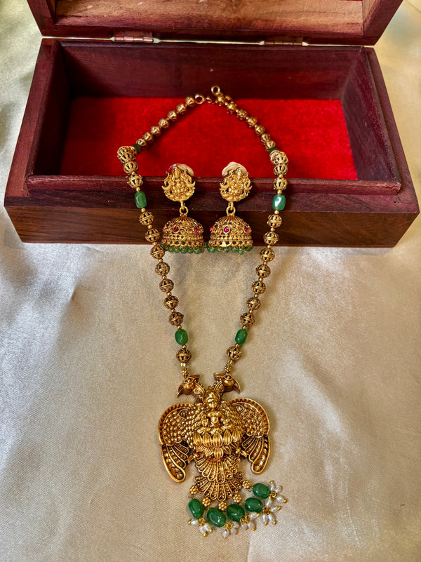 Royal Gandaberunda Pendant Set