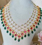 Maharani Pearl Jadau Choker