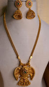 Heritage Gandaberunda Long Necklace Set