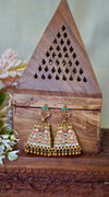 Lakshmi Meenakari Gopuram Jhumkas