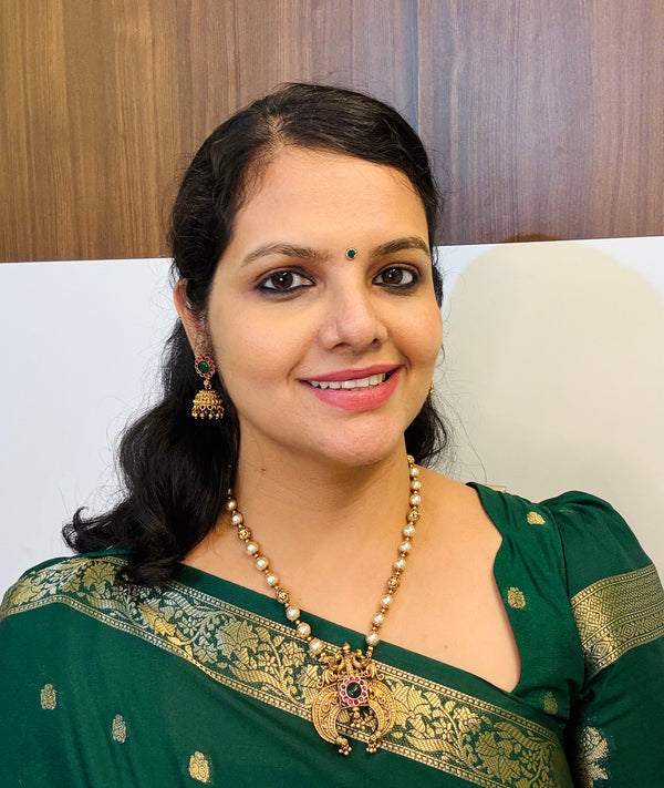 Mayura Chandrakala Panchalogham Pearl Mala