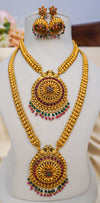 Royal Heritage Mango Design Layered Necklace Set