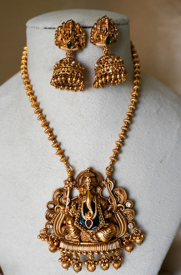 Divine Ganesha Necklace ✨