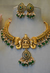 Haritha Gajalakshmi Necklace
