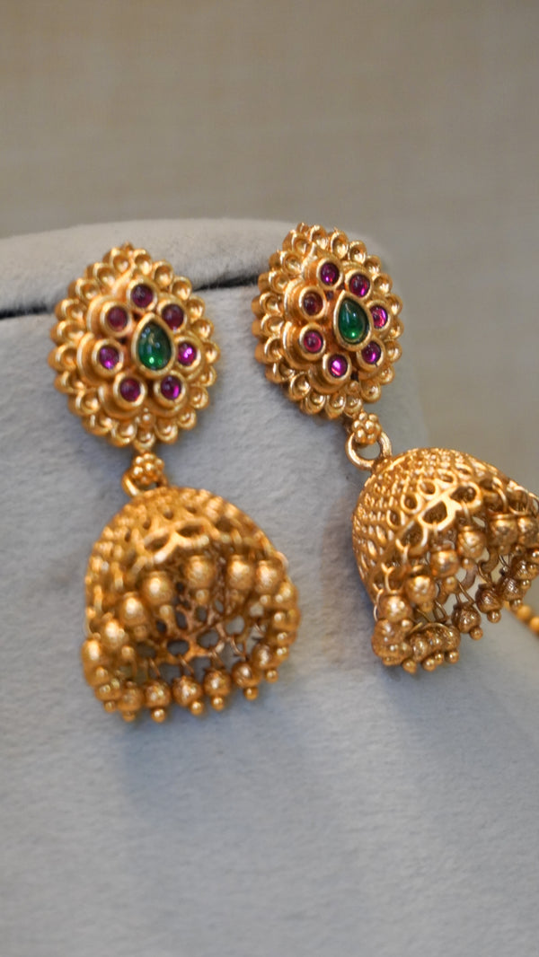 Heritage Gandaberunda Long Necklace Set