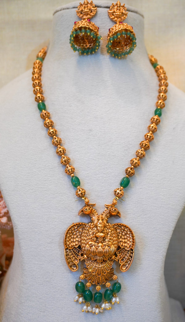Royal Gandaberunda necklace Set