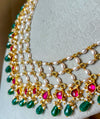 Maharani Pearl Jadau Choker