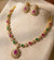 Varnika AD Radiance Necklace Set – Ruby & Emerald Elegance