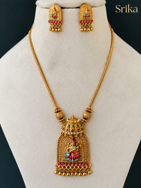 Veena Saraswathi Necklace