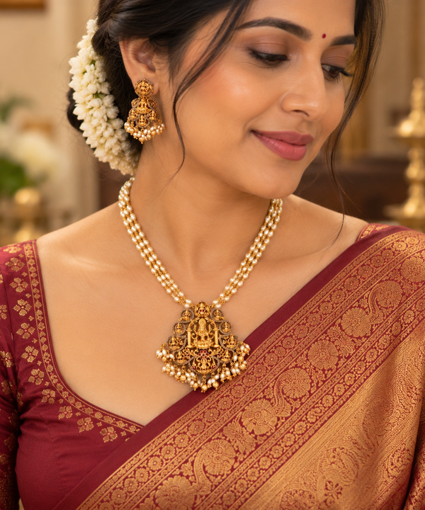 Ekadasa Lakshmi Pearl Haram
