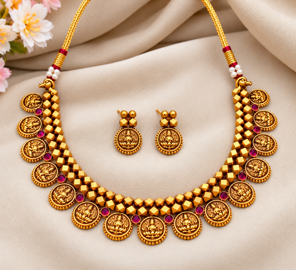 Antique Heritage Coin Necklace