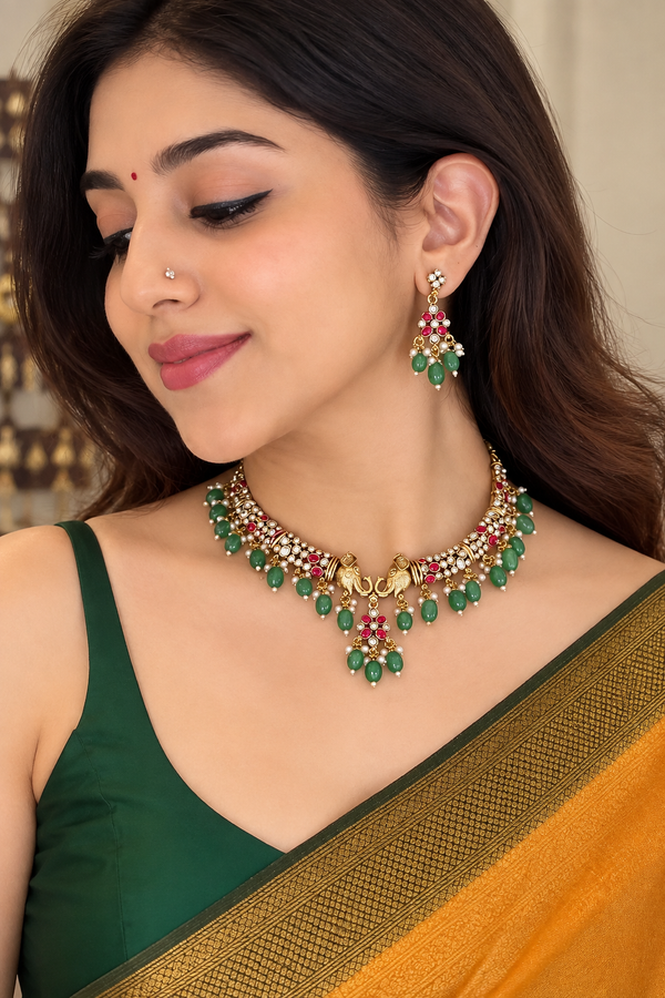 Gaja Shobha Necklace