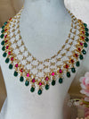Maharani Pearl Jadau Choker