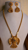 Royal Gandaberunda Long Necklace Set