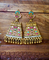 Lakshmi Meenakari Gopuram Jhumkas