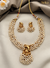 Gajanan Pearl Necklace Set