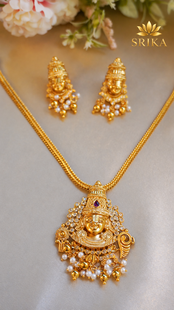 Balaji Vaibhava Pendant Set