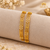 Gold Tone Daisy Sparkle Bangles