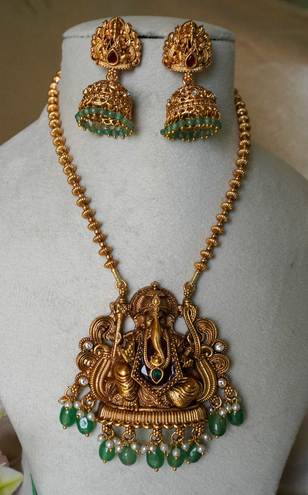 Divine Ganesha Necklace ✨