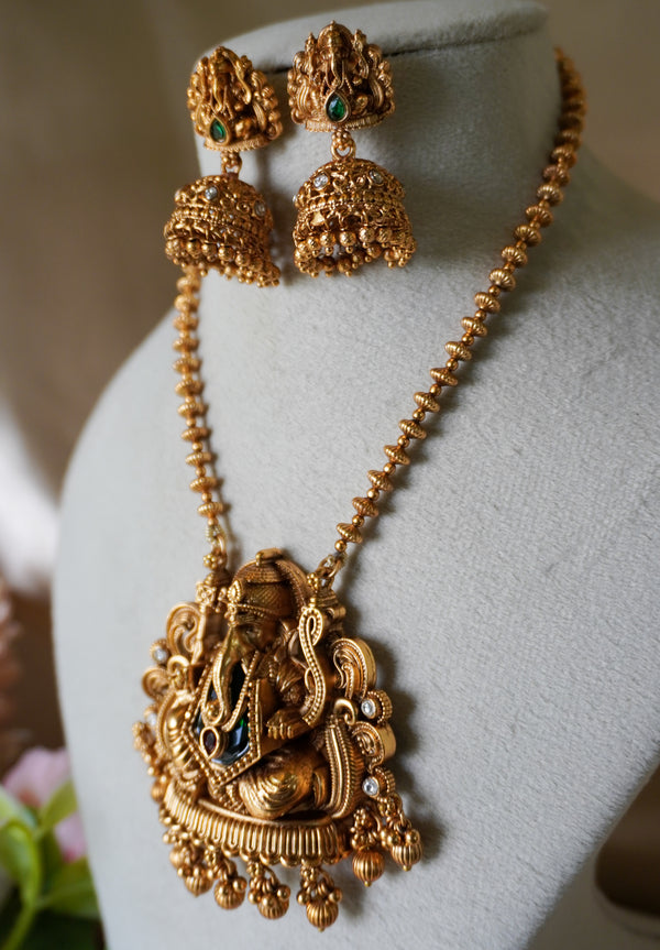 Divine Ganesha Necklace ✨