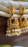 Balagopal Pearl Jhumkas