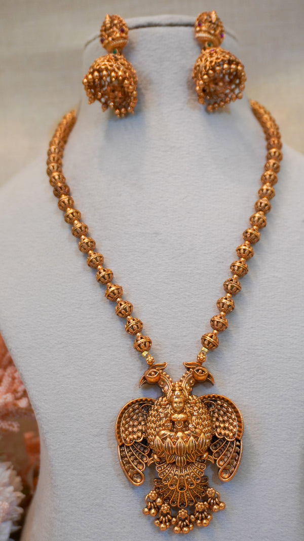 Royal Gandaberunda necklace Set