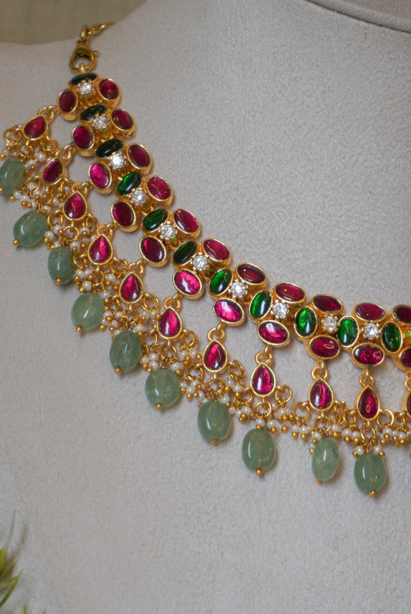 Ratnavalli Royale Jadau Kundan Necklace ⭐