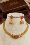Gajaraja Pushpa Necklace Set