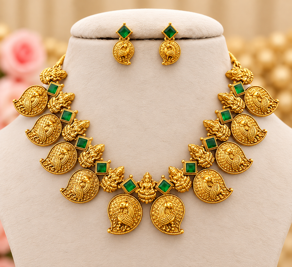 Keerthi Mayura Necklace