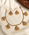 Royal Pearl Pushpa Necklace